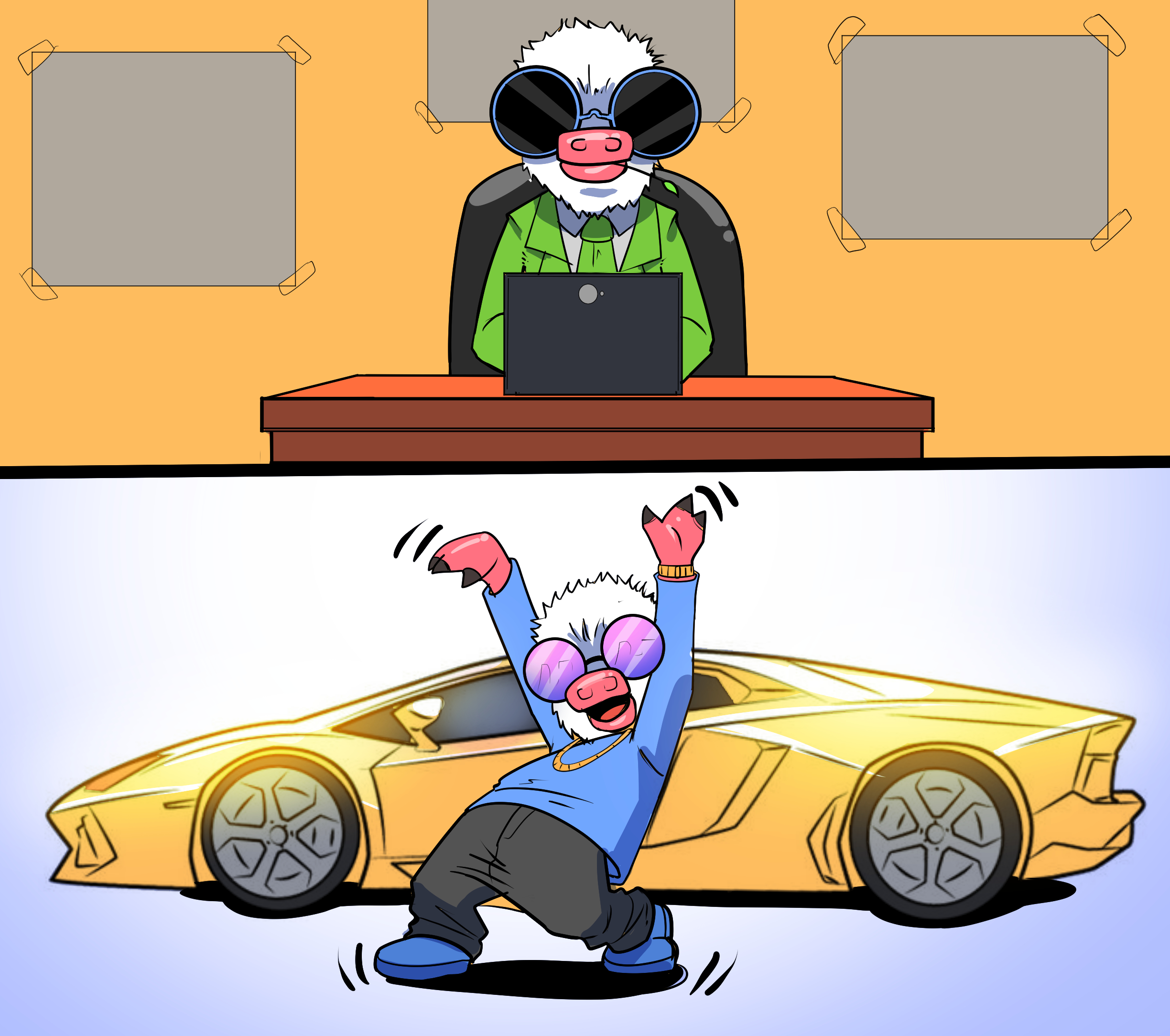 Before / After $SBALL