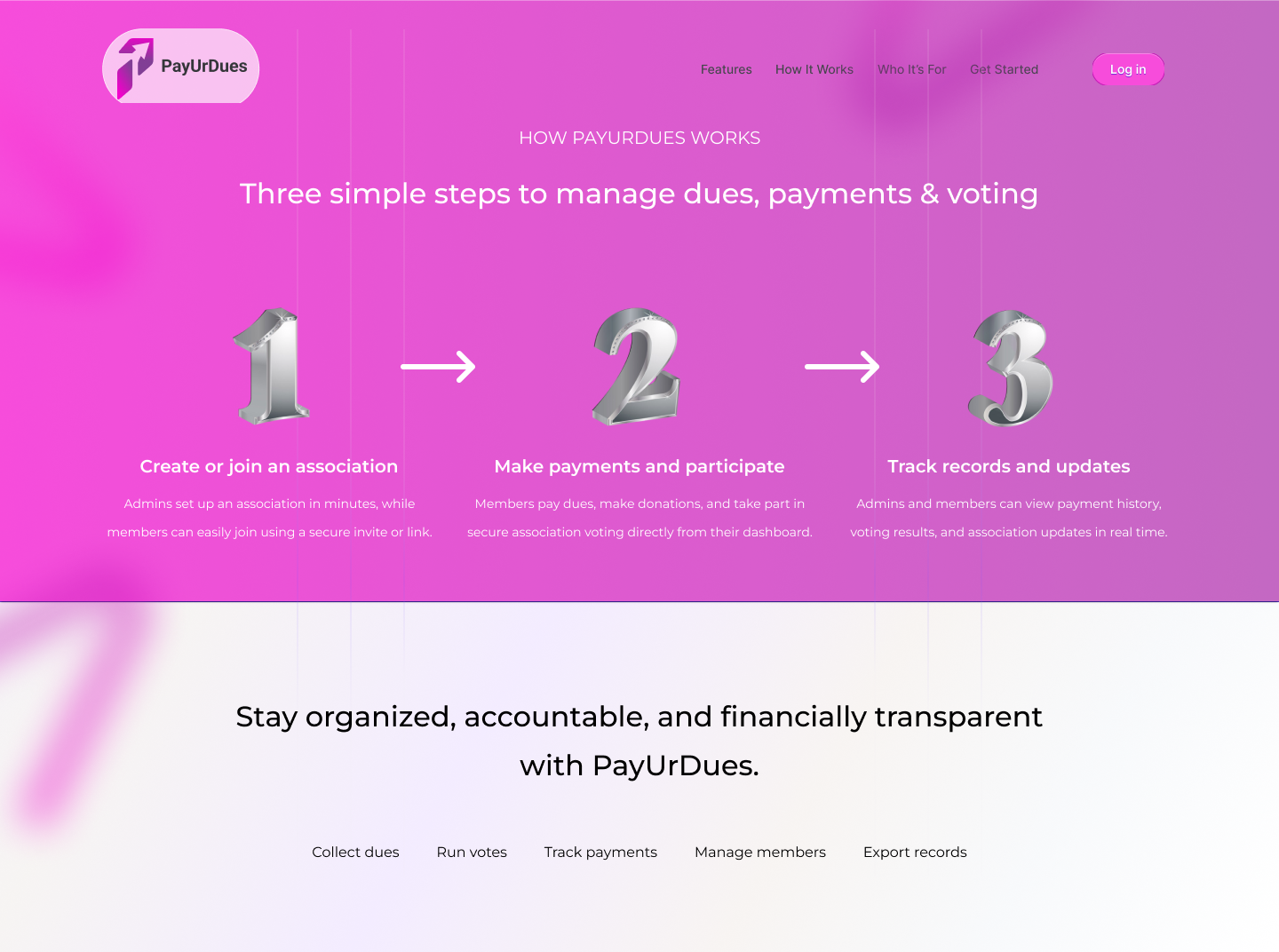 PayUrDues how it works